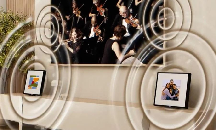 Samsung анонсировал беспроводную колонку-картину  HW-LS60D Music Frame