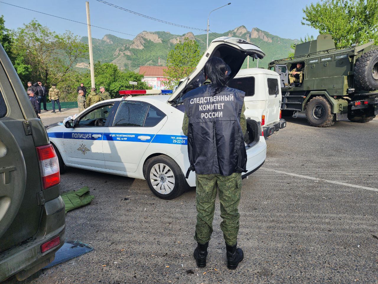 Нападение на наряд полиции в Карачаево-Черкесии: главное